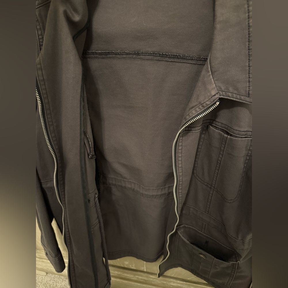 Express Charcoal Utility Jacket - Picture 4 of 4